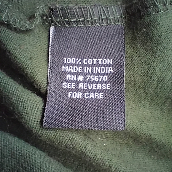 WXYZ Dark Green T-Shirt - Picture 4 of 4